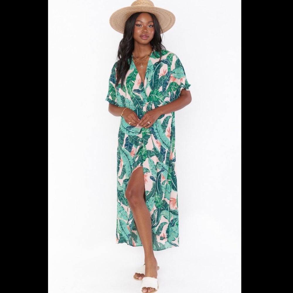 NWT Show Me Your Mumu-Get Twisted Maxi Dress
